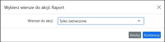 Jak wygenerować raport godzin?