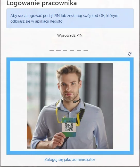 Logowanie pracownika do systemu